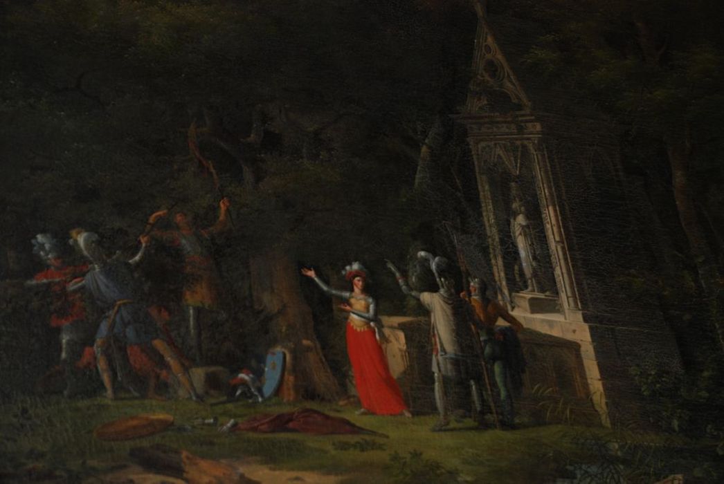 tableau de piété n°2, vue partielle - © Ministère de la Culture (France), Médiathèque du patrimoine et de la photographie, Conservation des antiquités et des objets d’art de l’Ardèche – Tous droits réservés