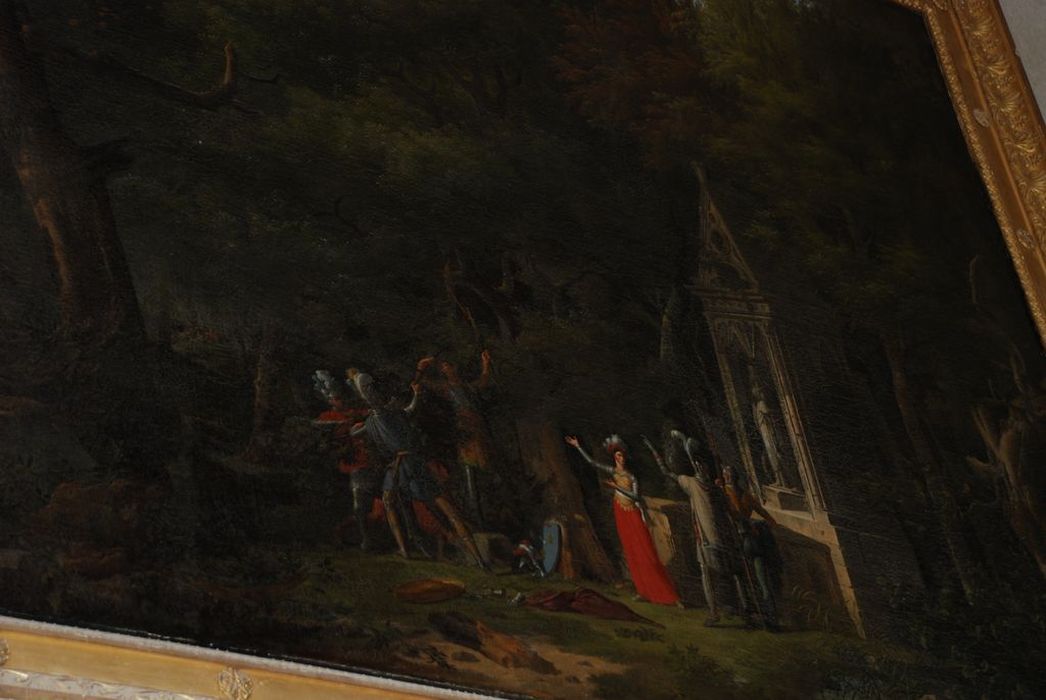 tableau de piété n°2, détail - © Ministère de la Culture (France), Conservation des antiquités et des objets d’art de l’Ardèche – Tous droits réservés