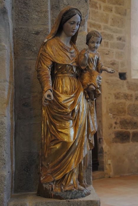 statue : Vierge à l'Enfant