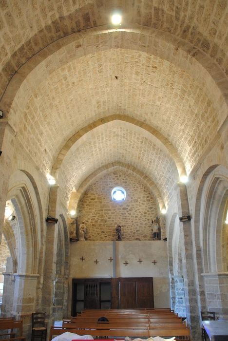 Eglise Saint-Grégoire : Nef, vue générale