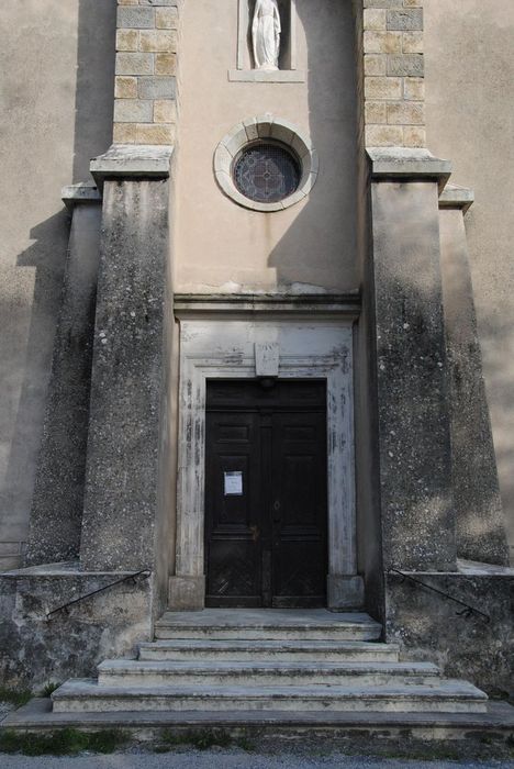 Eglise de l'Assomption : Portail occidental, vue générale