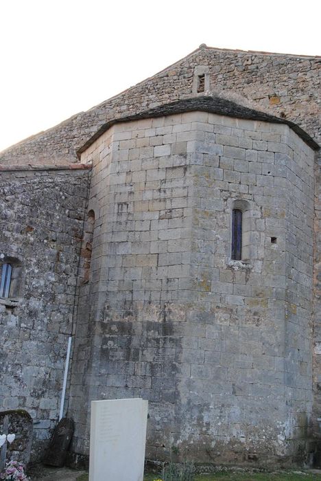 Eglise de l'Assomption : Chevet, vue partielle