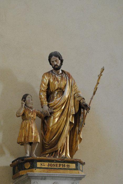 statue : Saint Joseph et l'Enfant Jésus