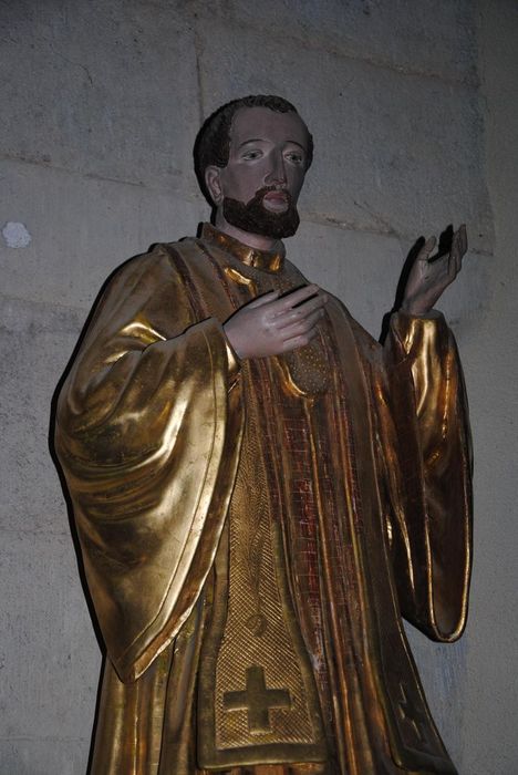 statue : Saint Jean-François Régis, vue partielle