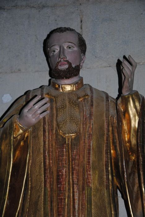 statue : Saint Jean-François Régis, vue partielle