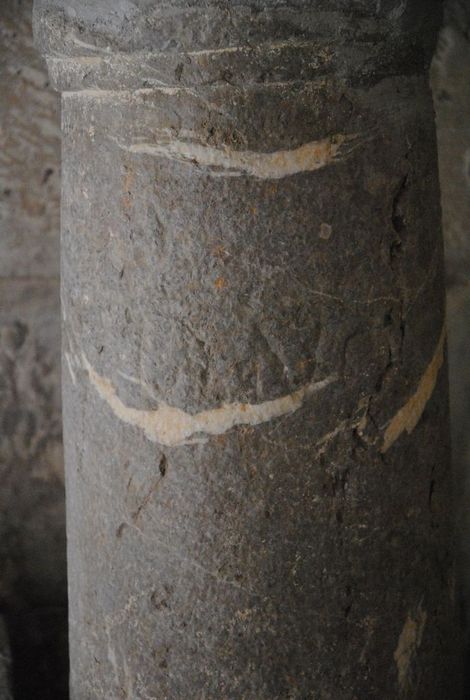 fragment de colonne, détail