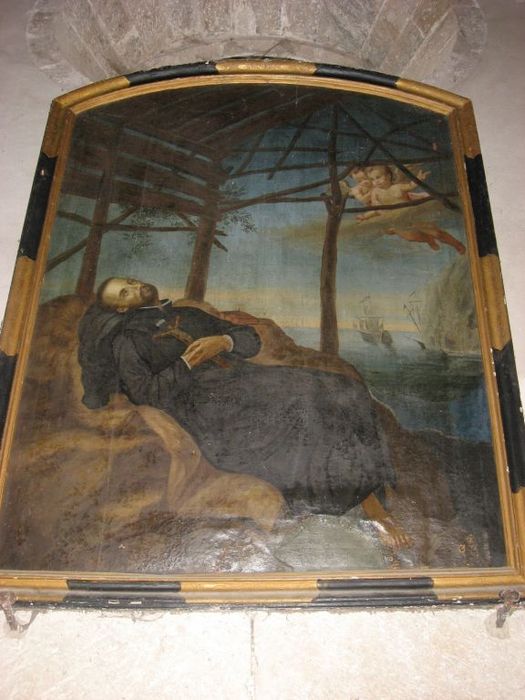 Tableau : Mort de saint François Xavier (La)