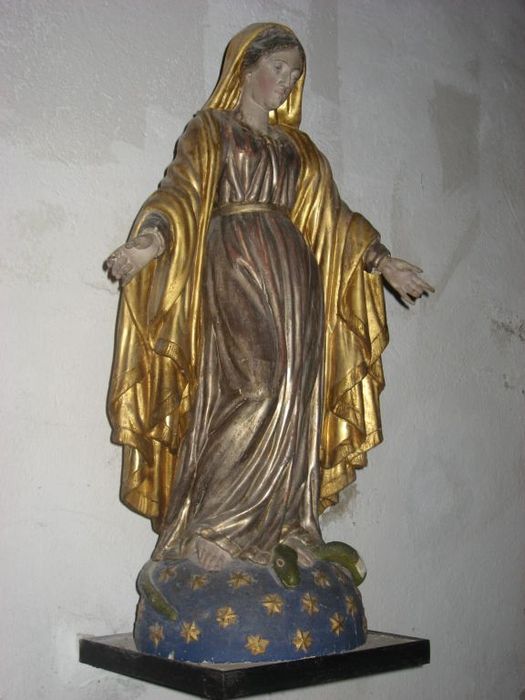 statuette : Vierge de l'Immaculée Conception (La)