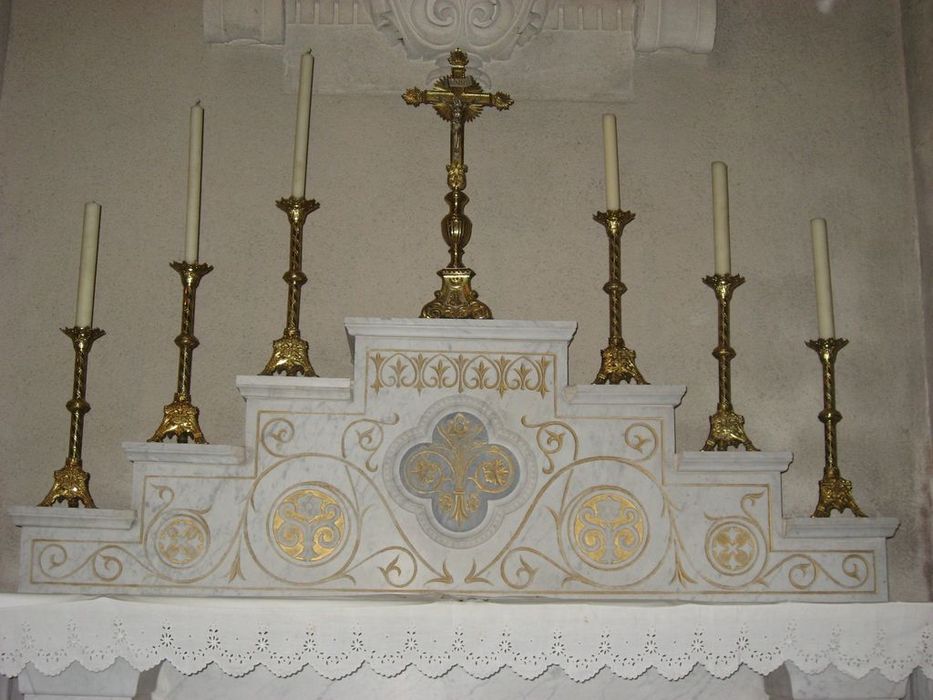 tabernacle de l'autel de Saint-Agrève, vue générale
