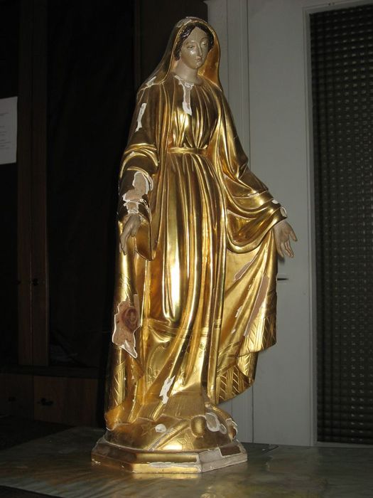 statue : Vierge de l'Immaculée Conception (La)