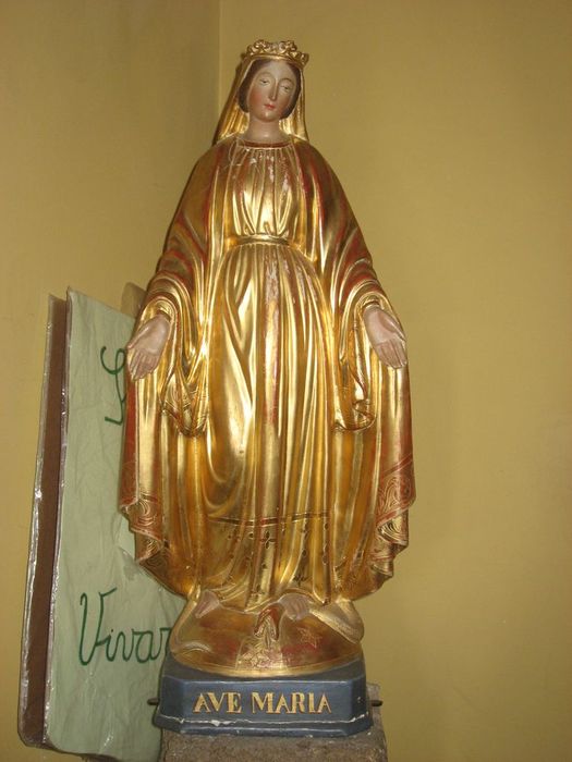 statue : Vierge de l'Immaculée Conception (La)