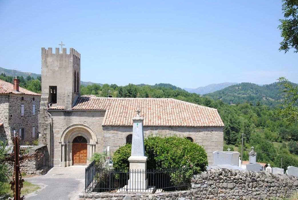 Église Saint-Cirice : Ensemble sud, vue générale