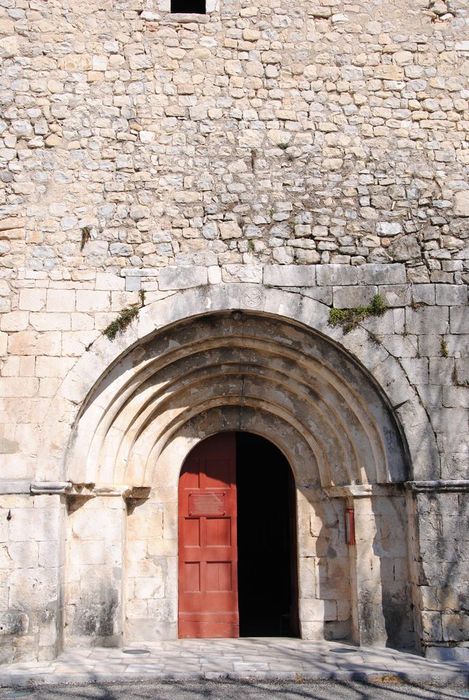 Eglise Saint-Maurice : Portail sud, vue générale