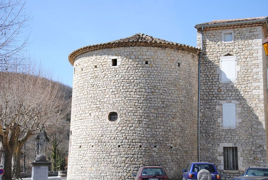 Eglise Saint-Maurice : Chevet, vue générale