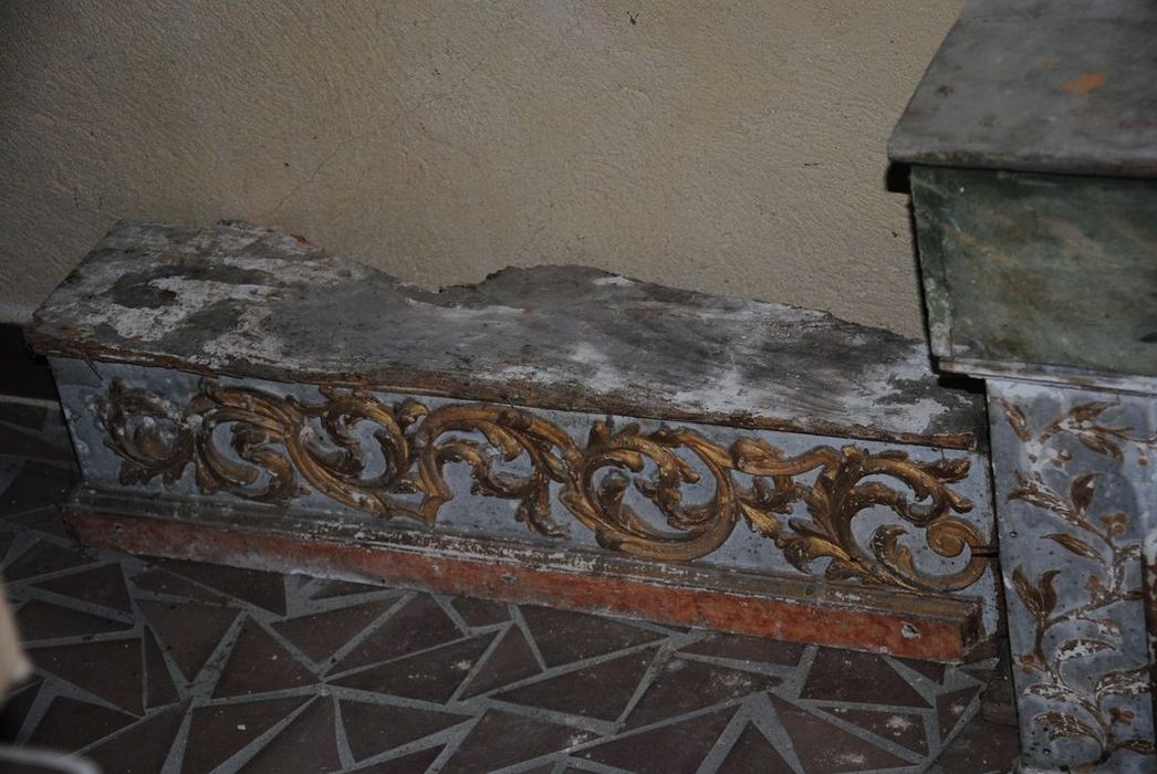 tabernacle ; gradin d'autel, détail - © Ministère de la Culture (France), Médiathèque du patrimoine et de la photographie, Conservation des antiquités et des objets d’art de l’Ardèche – Tous droits réservés