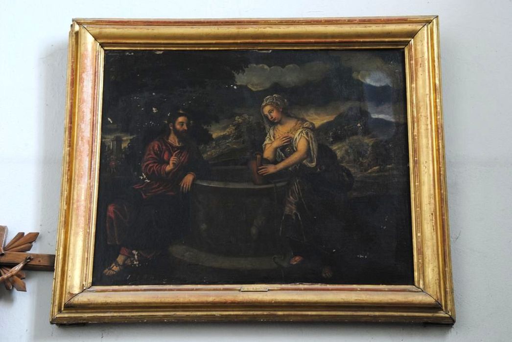 tableau : Le Christ et la Samaritaine