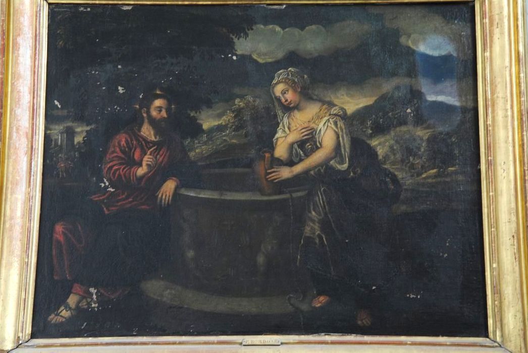 tableau : Le Christ et la Samaritaine