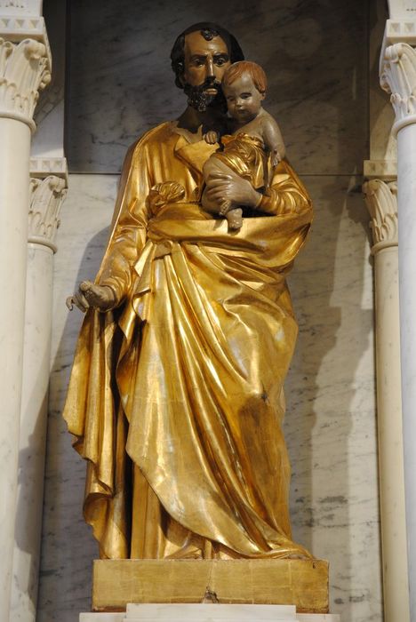 statue : Saint Joseph et l'Enfant Jésus