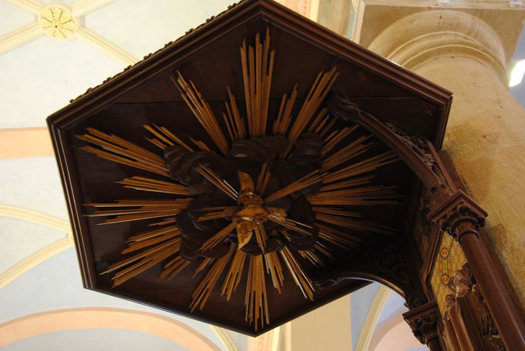 chaire à prêcher, détail