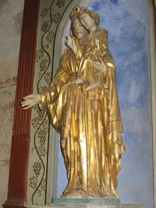 statue : Vierge à l'Enfant