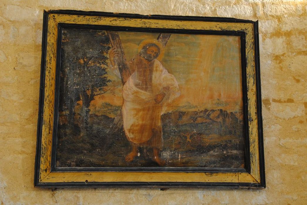 tableau : Saint André - © Ministère de la Culture (France), Médiathèque du patrimoine et de la photographie, Conservation des antiquités et des objets d’art de l’Ardèche – Tous droits réservés