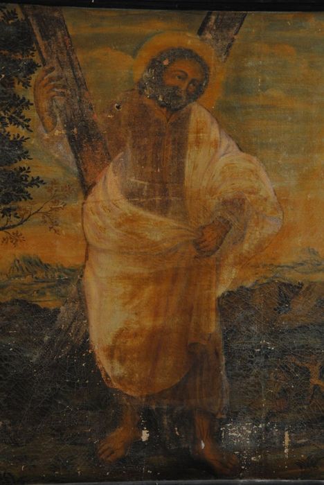 tableau : Saint André, vue partielle - © Ministère de la Culture (France), Médiathèque du patrimoine et de la photographie, Conservation des antiquités et des objets d’art de l’Ardèche – Tous droits réservés