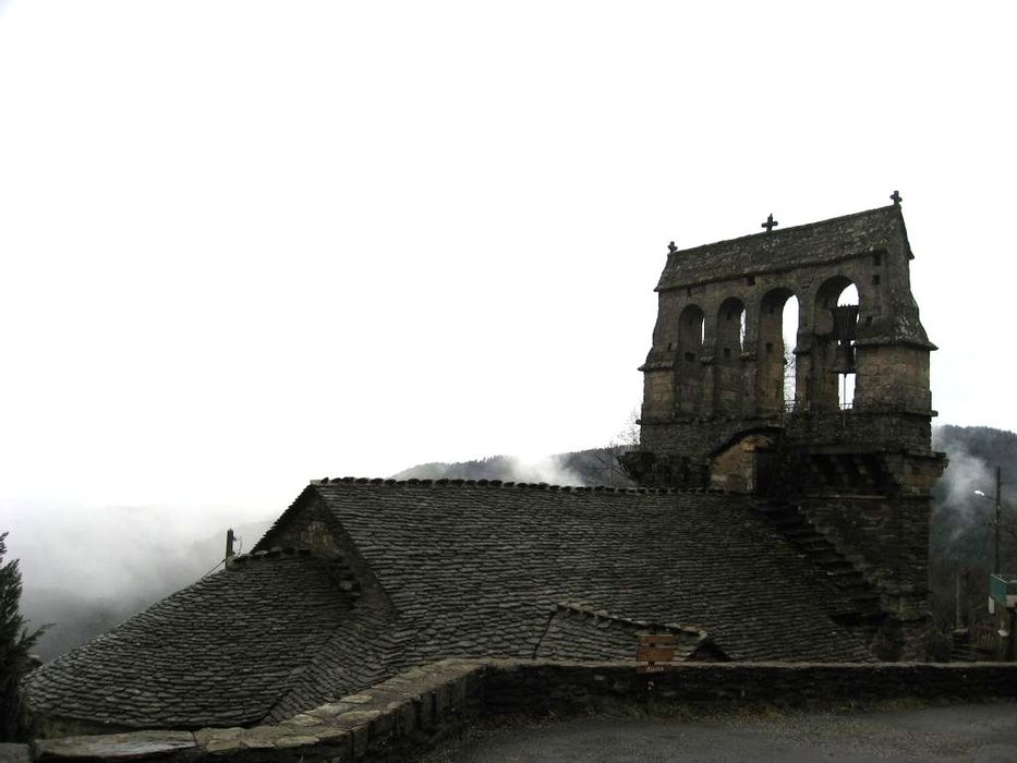 Eglise : Toiture nord-est, vue générale