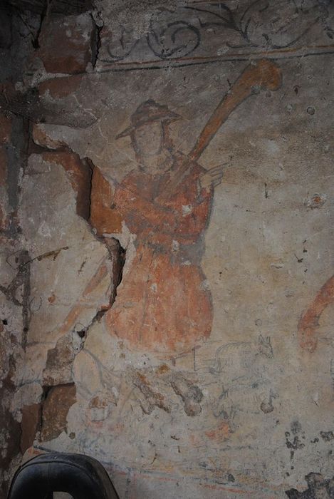 peinture monumentale, détail