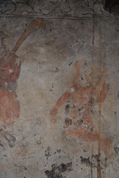 peinture monumentale, détail