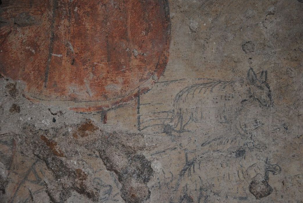 peinture monumentale, détail