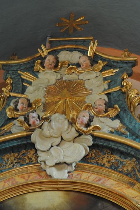 retable, détail