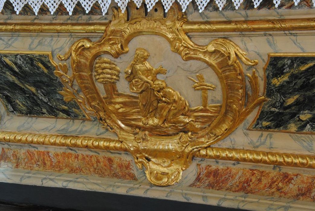 Maître-autel, détail