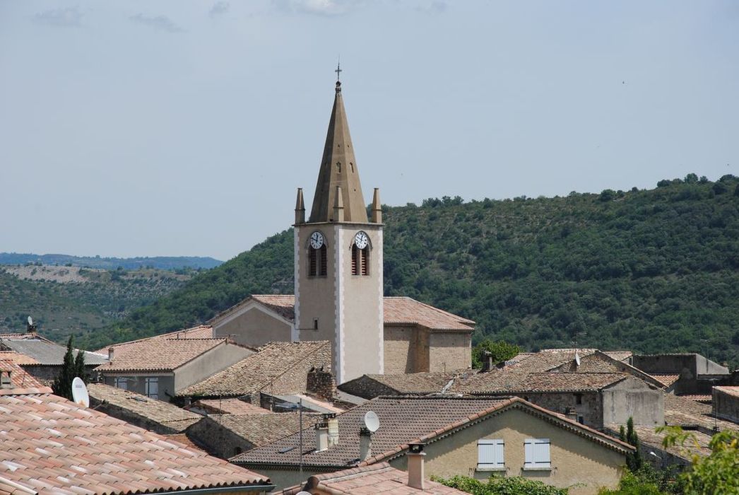 Eglise : Clocher, vue générale