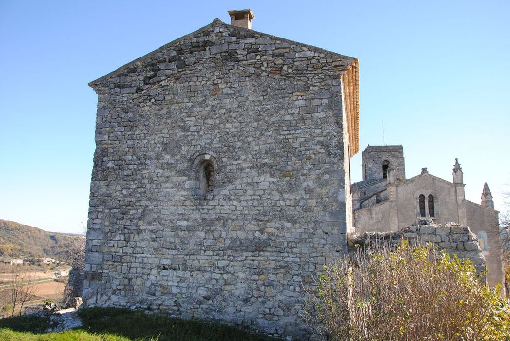 Chapelle Saint-Sébastien (ancienne) : Façade occidentale