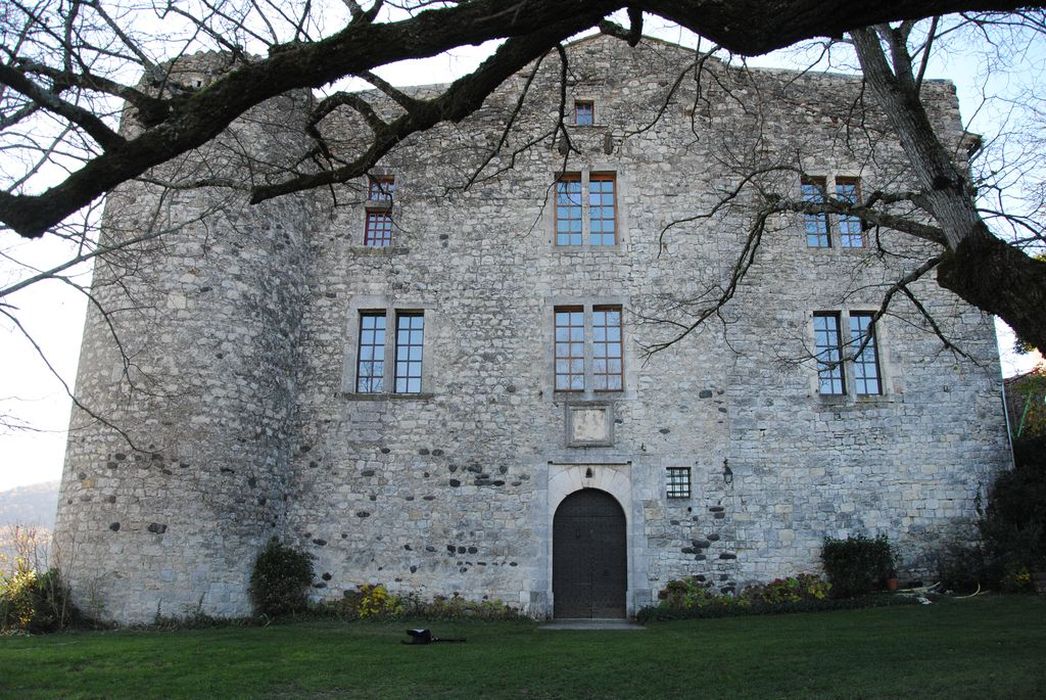 Château : Façade nord, vue générale