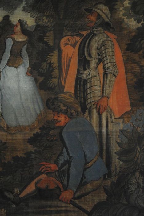 tableau n°6 : Scène de la vie de Don Quichotte, détail