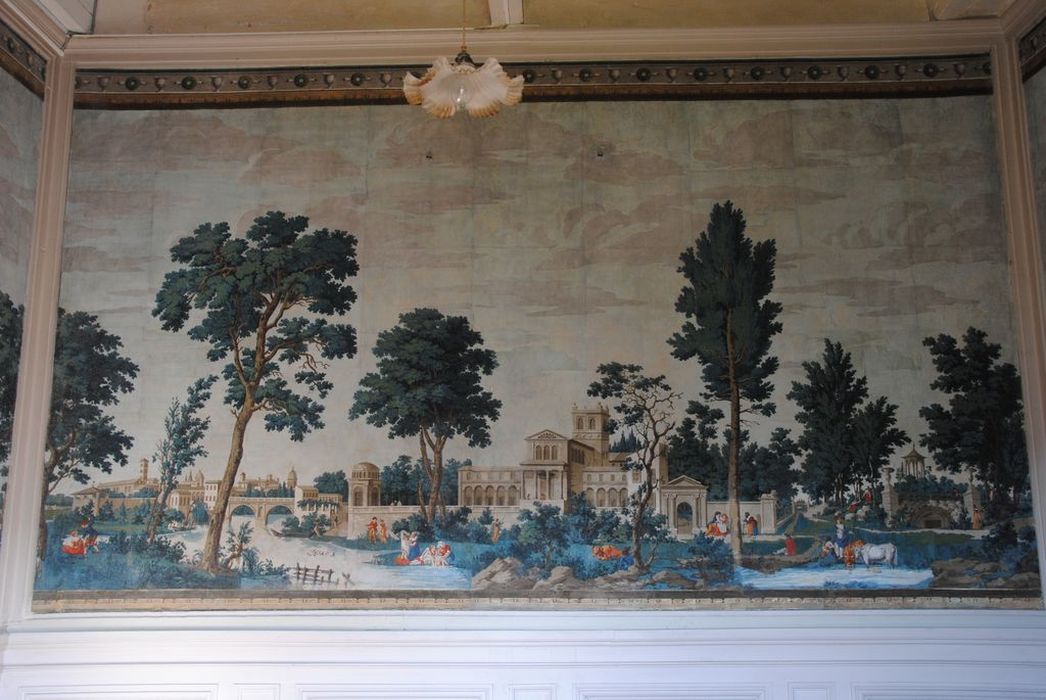 revêtement mural, vue partielle