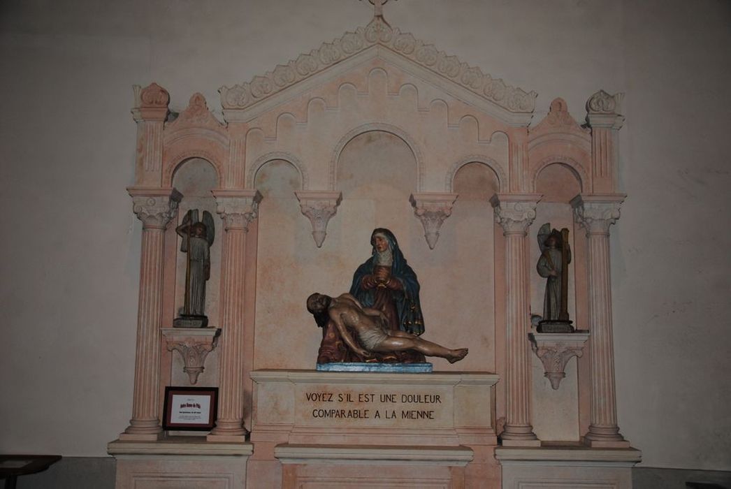 groupe sculpté : Vierge de Pitié