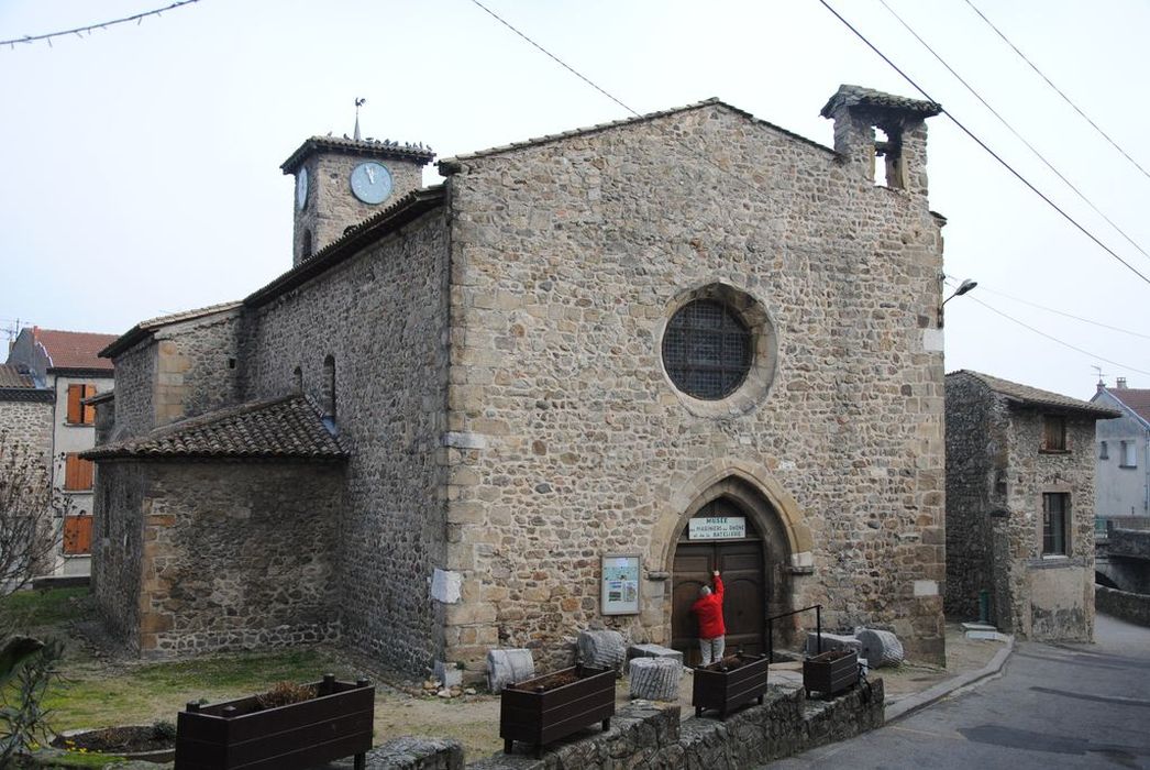 Chapelle de Saint-Sornin (ancienne) :  Façade occidentale, vue gnérale