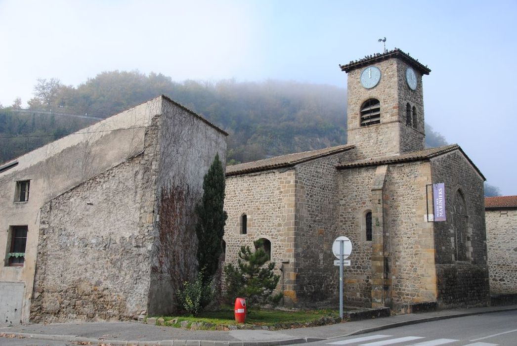 Chapelle de Saint-Sornin (ancienne) : Ensemble sud-est, vue partielle