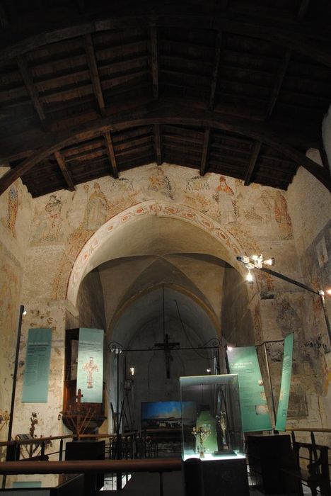 Chapelle de Saint-Sornin (ancienne) : Peintures monumentales, vue générale