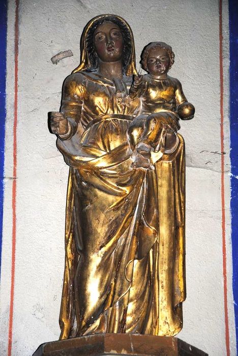 statue : Vierge à l'Enfant (La) - © Ministère de la Culture (France), Conservation des antiquités et des objets d’art de l’Ardèche – Tous droits réservés