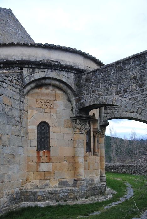 Eglise : Chevet, vue partielle