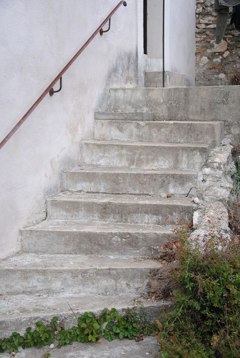 Maison dite de Max Ernst : Détail d’un escalier