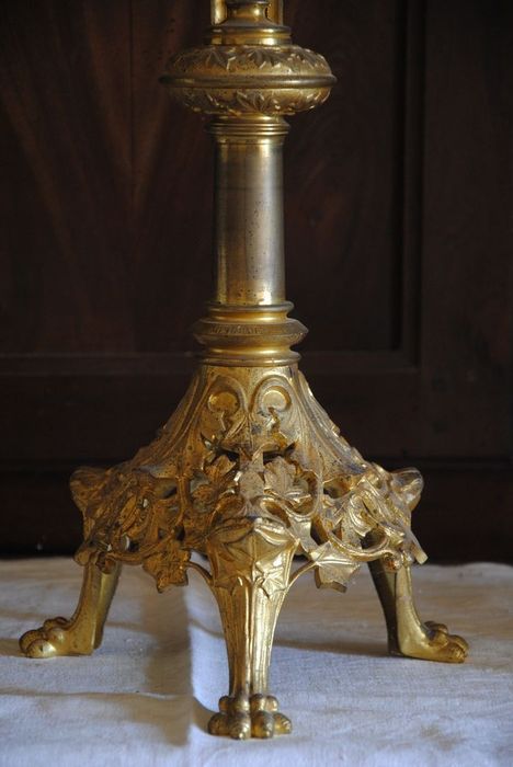croix d’autel, détail - © Ministère de la Culture (France), Médiathèque du patrimoine et de la photographie, Conservation des antiquités et des objets d’art de l’Ardèche – Tous droits réservés