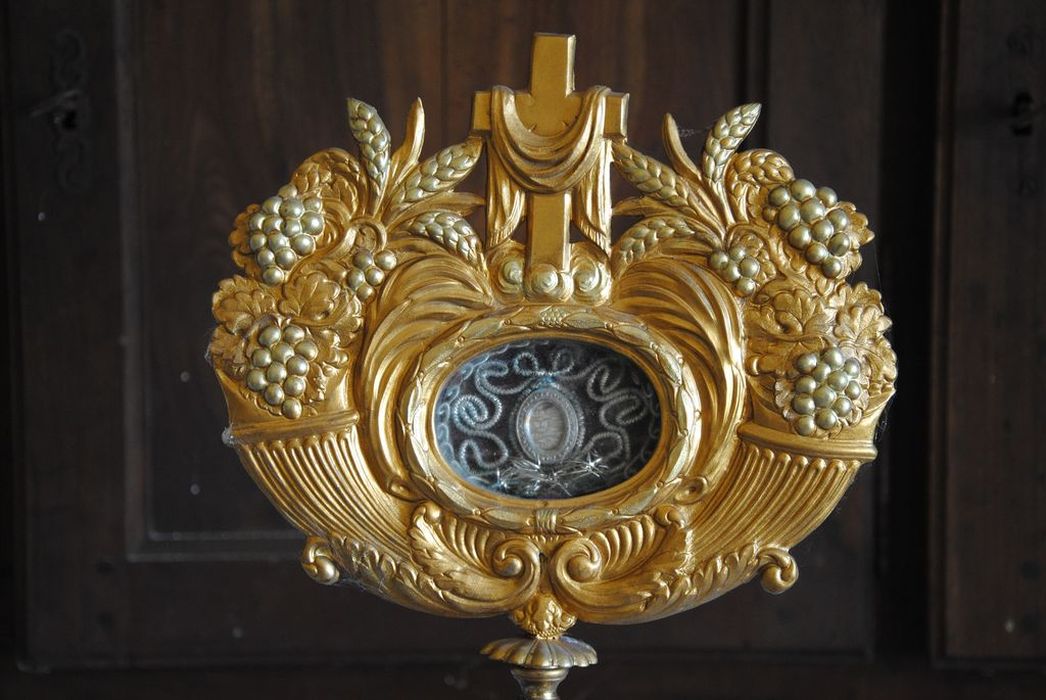 reliquaire de saint Jean François Régis, détail - © Ministère de la Culture (France), Médiathèque du patrimoine et de la photographie, Conservation des antiquités et des objets d’art de l’Ardèche – Tous droits réservés