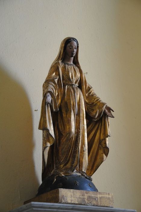 statue : Vierge (La) - © Ministère de la Culture (France), Médiathèque du patrimoine et de la photographie, Conservation des antiquités et des objets d’art de l’Ardèche – Tous droits réservés