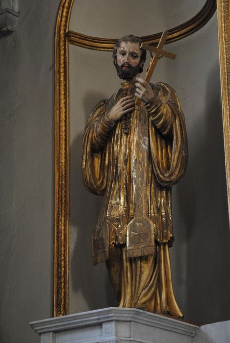 statue : Saint Jean-François Régis - © Ministère de la Culture (France), Conservation des antiquités et des objets d’art de l’Ardèche – Tous droits réservés