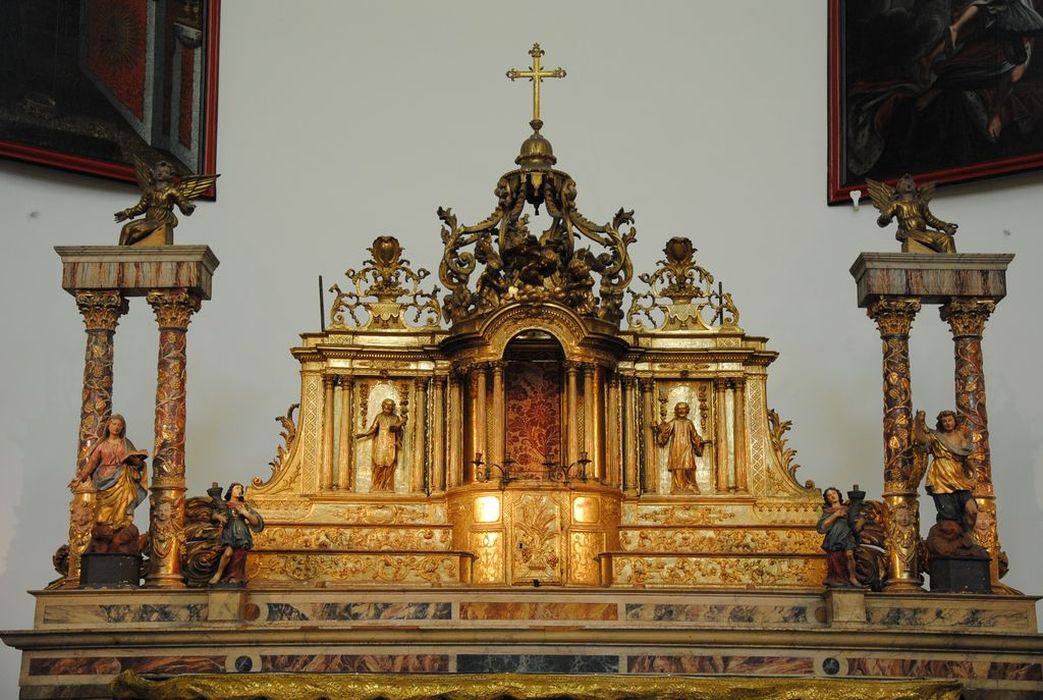 tabernacle du maître-autel, vue générale