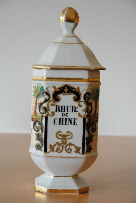 pot à pharmacie : Rhub: de Chine